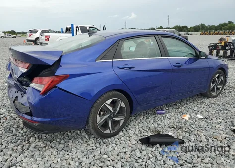 2023 Hyundai Elantra Limited из США, поврежденный, VIN KMHLN4AJ4PU038472